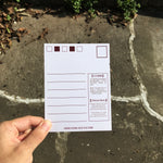 Postcard - HK style menu