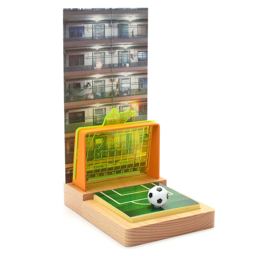Multifunction memo holder - HK housing estate football court
