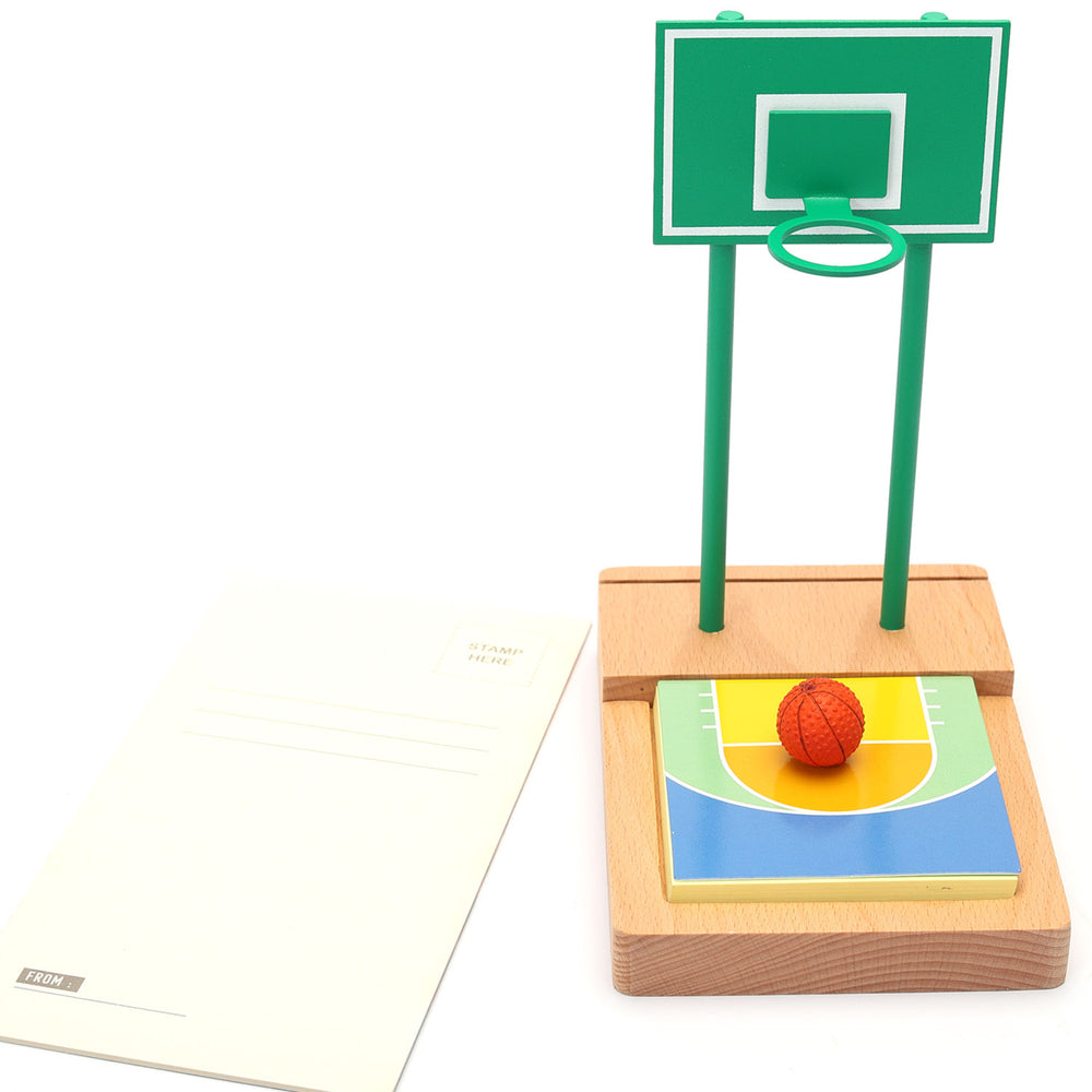 Multifunction memo holder - HK housing estate basketball court